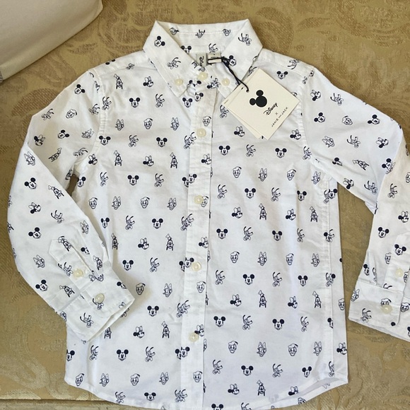 Janie and Jack Other - Janie and Jack button down Disney design shirt.